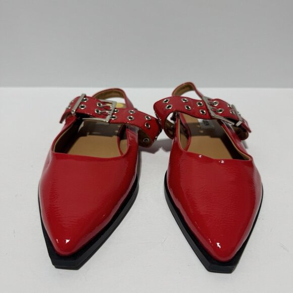 Steve Madden Women's Smokee Slingback Flats Red Size 7 M - Picture 3 of 5